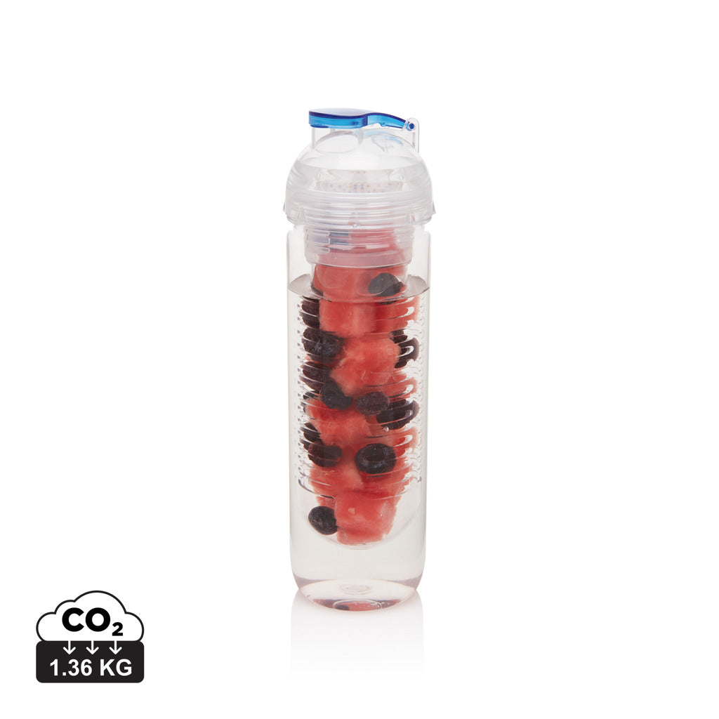 Water bottle with infuser - Blue
