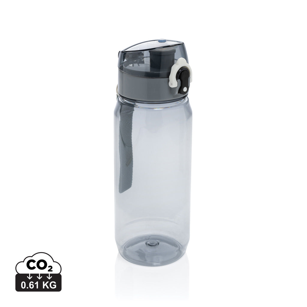 Yide RCS Recycled PET leakproof lockable waterbottle 600ml - Black