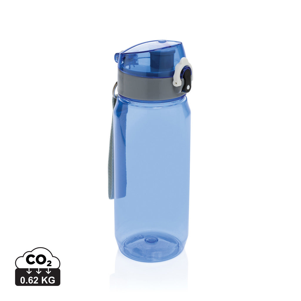 Yide RCS Recycled PET leakproof lockable waterbottle 600ml - Blue