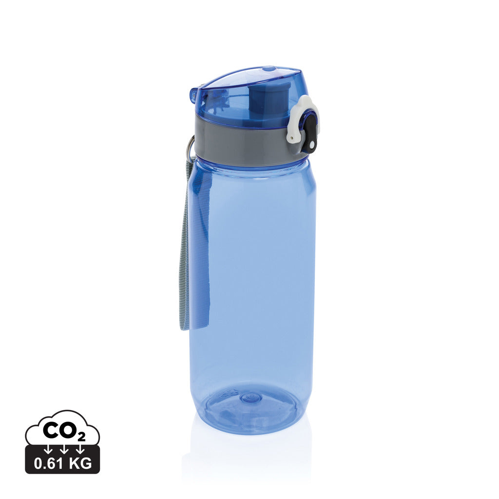 Yide RCS Recycled PET leakproof lockable waterbottle 600ml - Blue