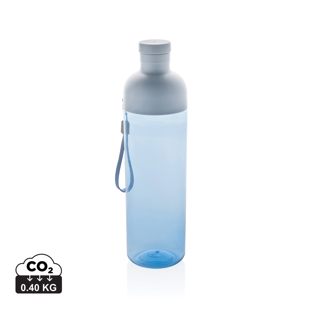 Impact RCS recycled PET leakproof water bottle 600ml - Blue