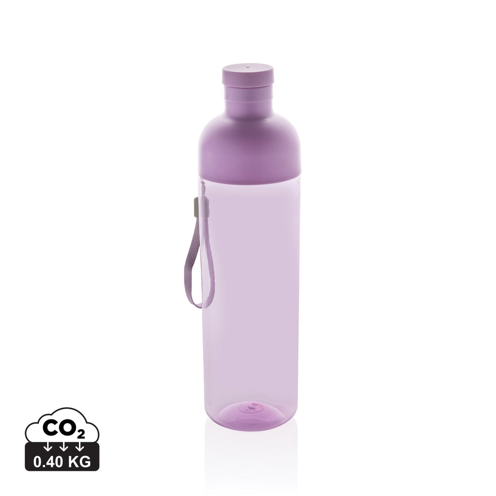 Impact RCS recycled PET leakproof water bottle 600ml - Purple