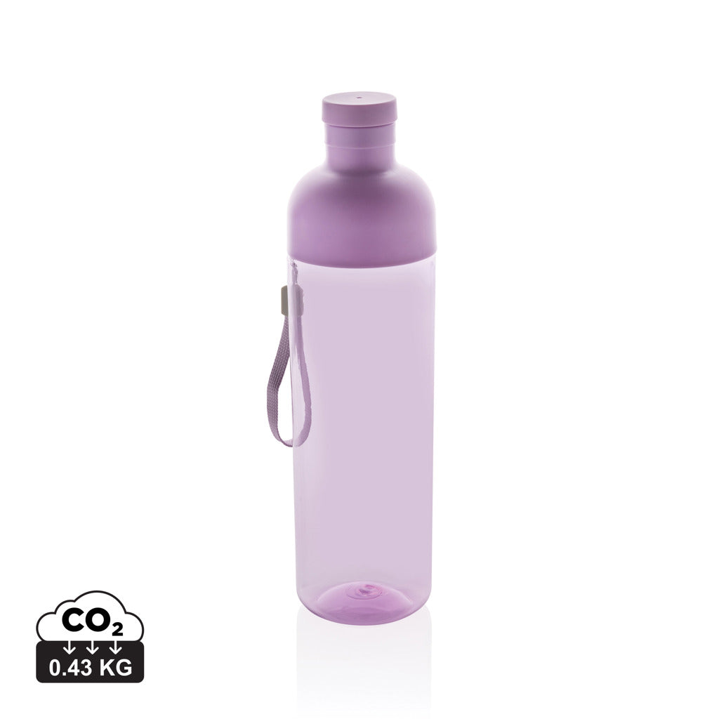 Impact RCS recycled PET leakproof water bottle 600ml - Purple