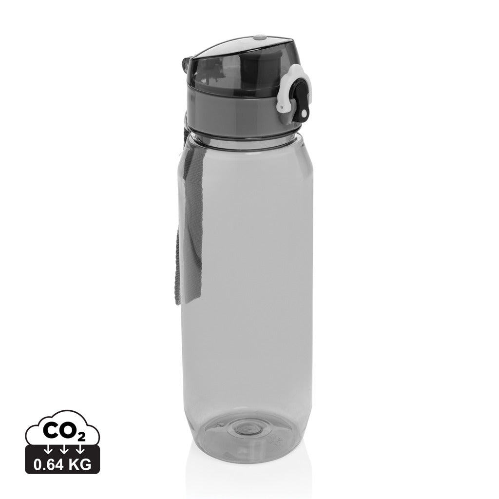 Yide RCS Recycled PET leakproof lockable waterbottle 800ml - Black