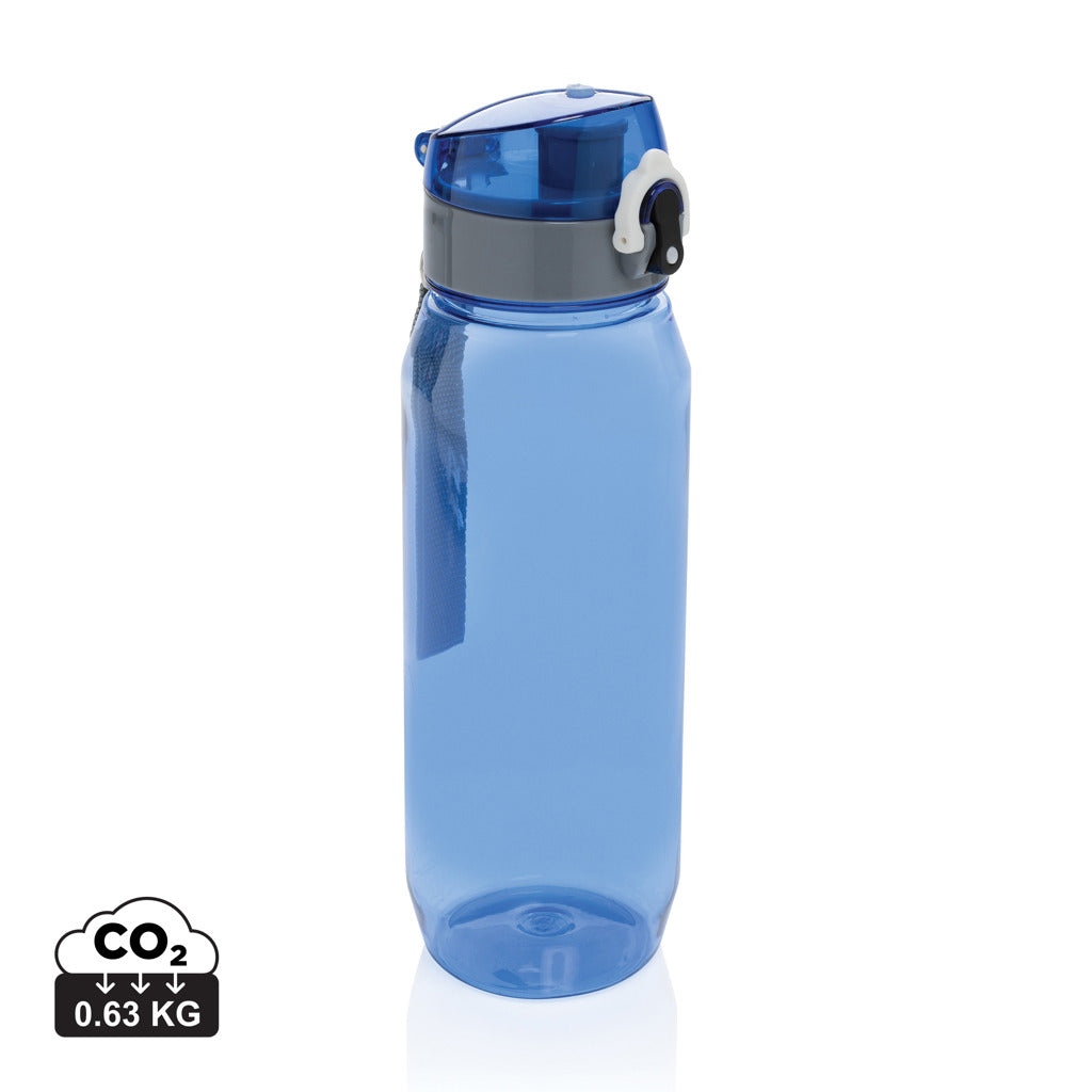 Yide RCS Recycled PET leakproof lockable waterbottle 800ml - Blue