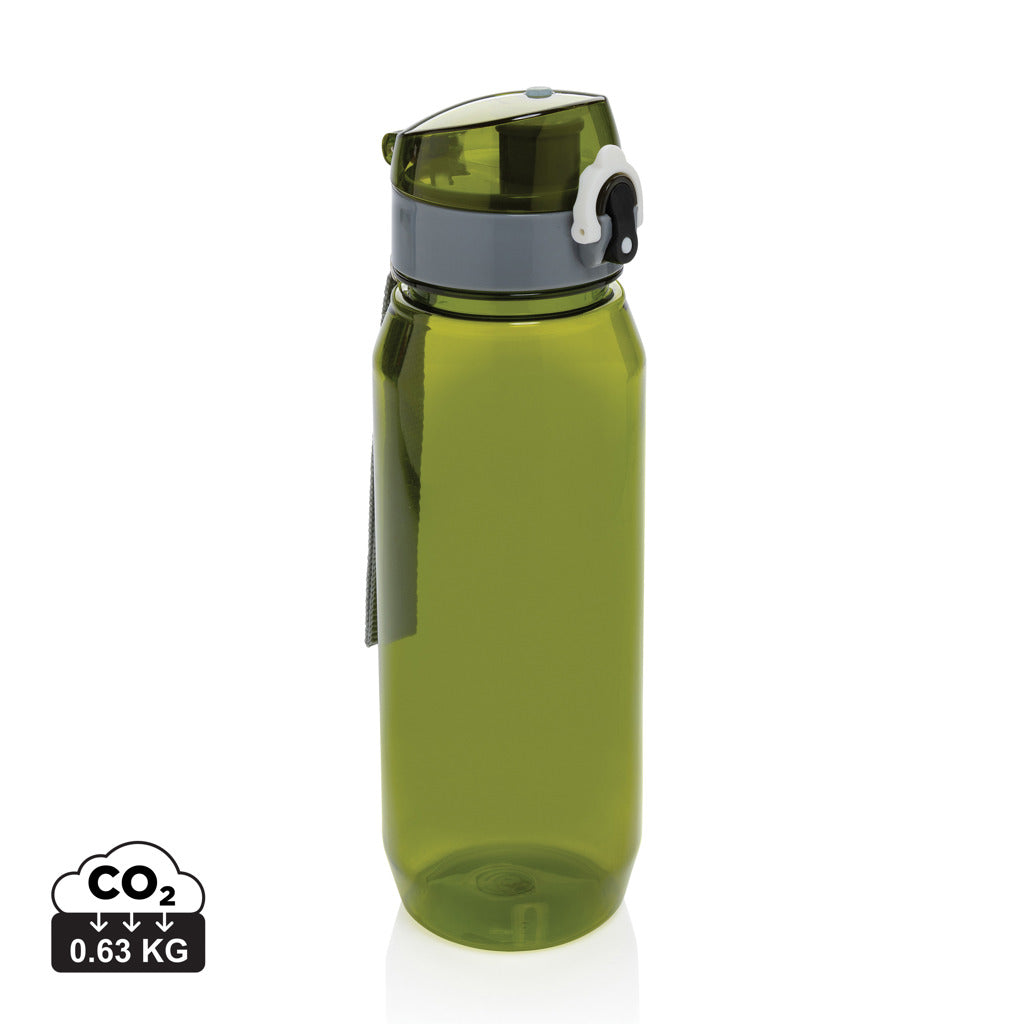 Yide RCS Recycled PET leakproof lockable waterbottle 800ml - Green