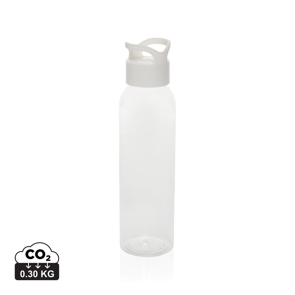 Oasis RCS recycled pet water bottle 650ml - White