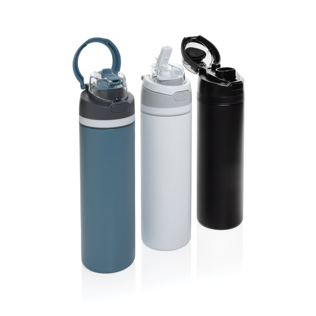 Omni Sip RCS certified re-steel lockable bottle 720ml - Black