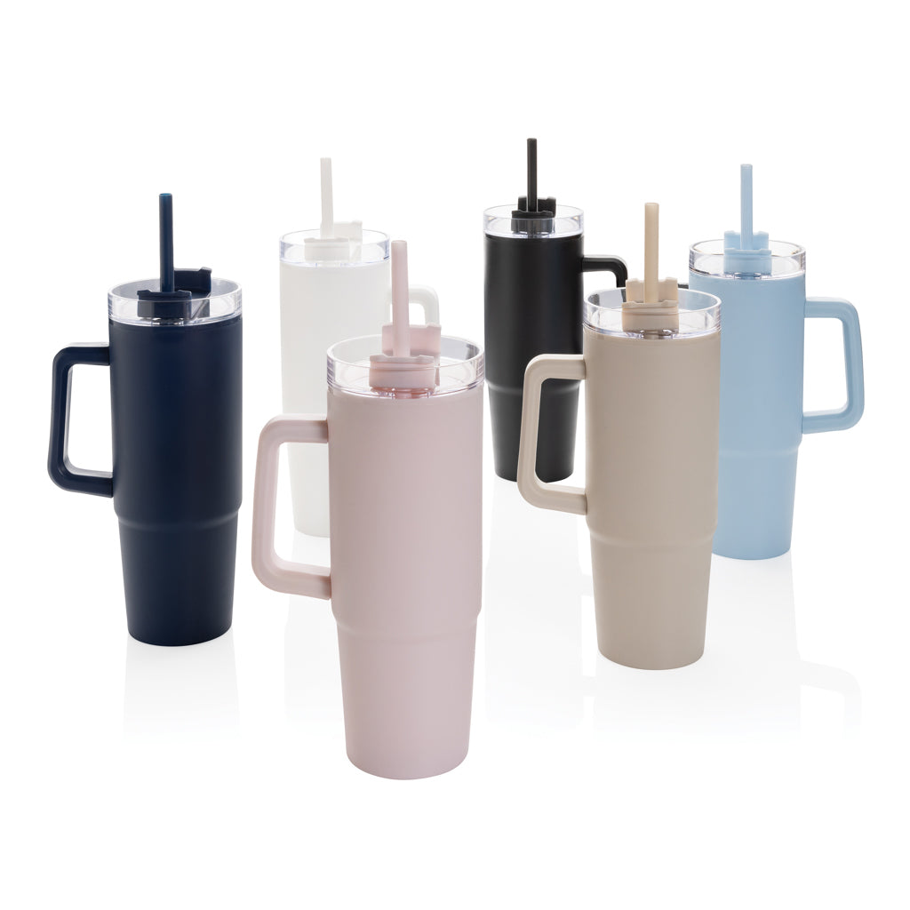 Tana RCS plastic tumbler with handle 750ml - Black