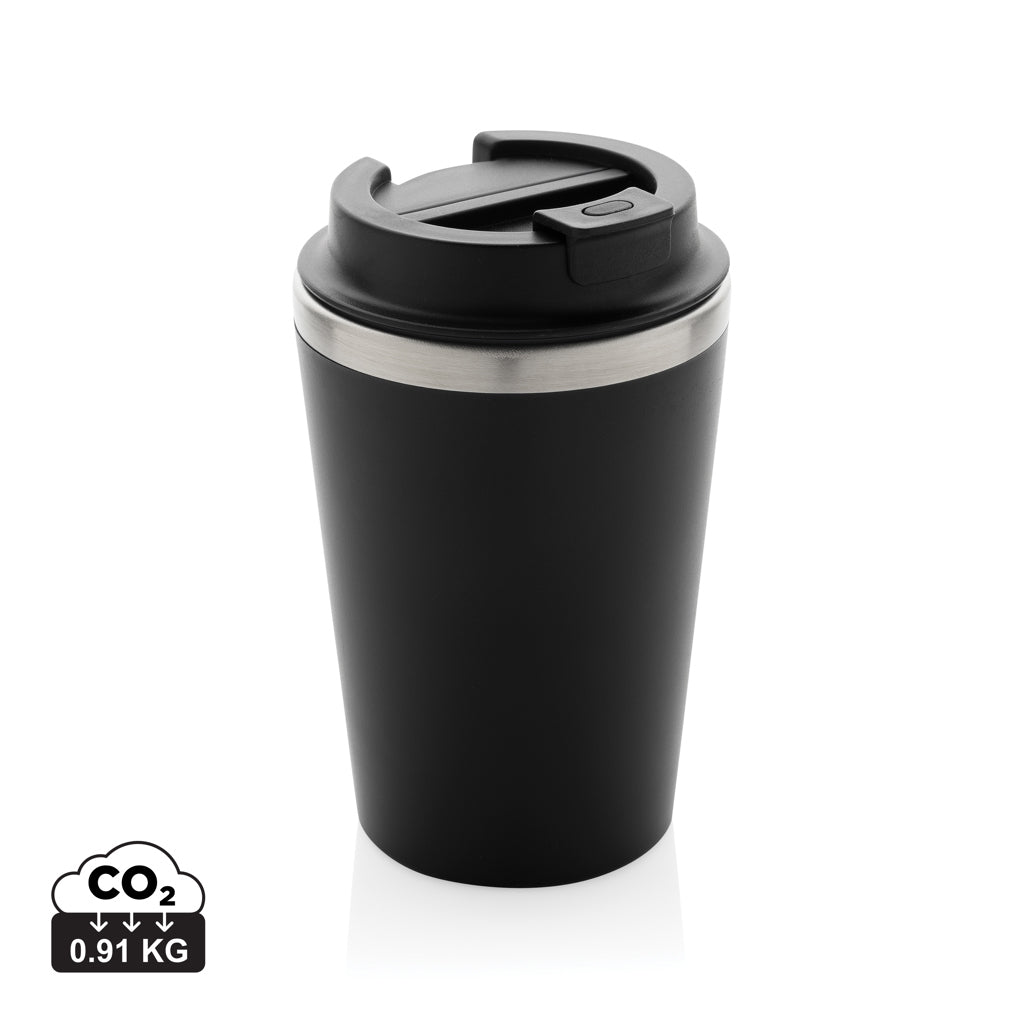 Java RCS recycled double wall tumbler 350ML - Black