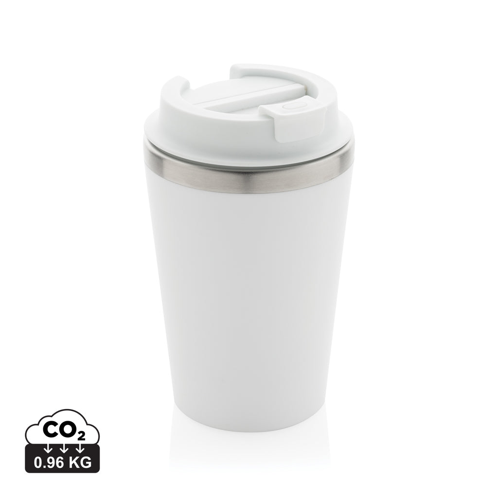 Java RCS recycled double wall tumbler 350ML - White