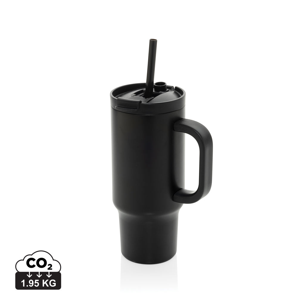 Cruiser RCS recycled Leakproof Compact Tumbler 480ML - Black