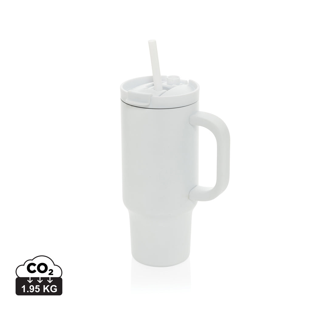 Cruiser RCS recycled Leakproof Compact Tumbler 480ML - White
