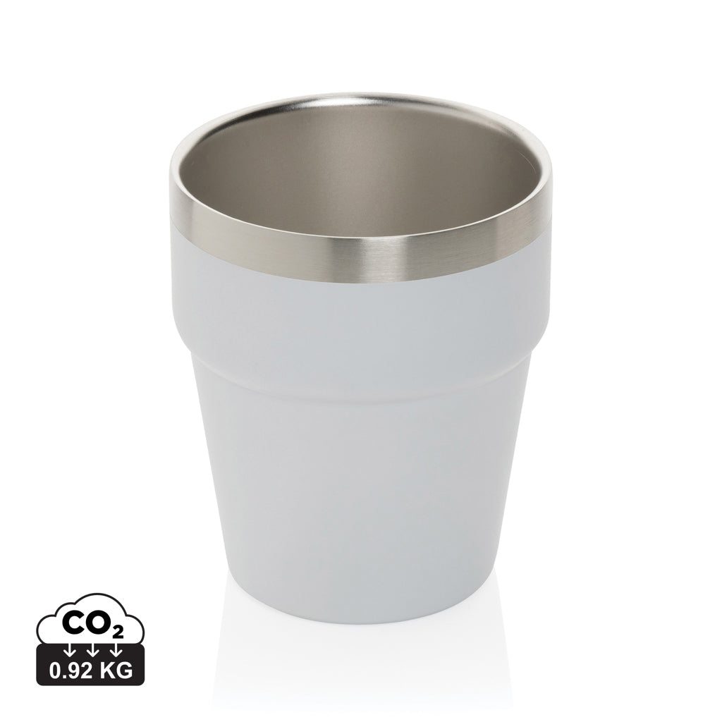 Clark RCS double wall coffee cup 300ML - White