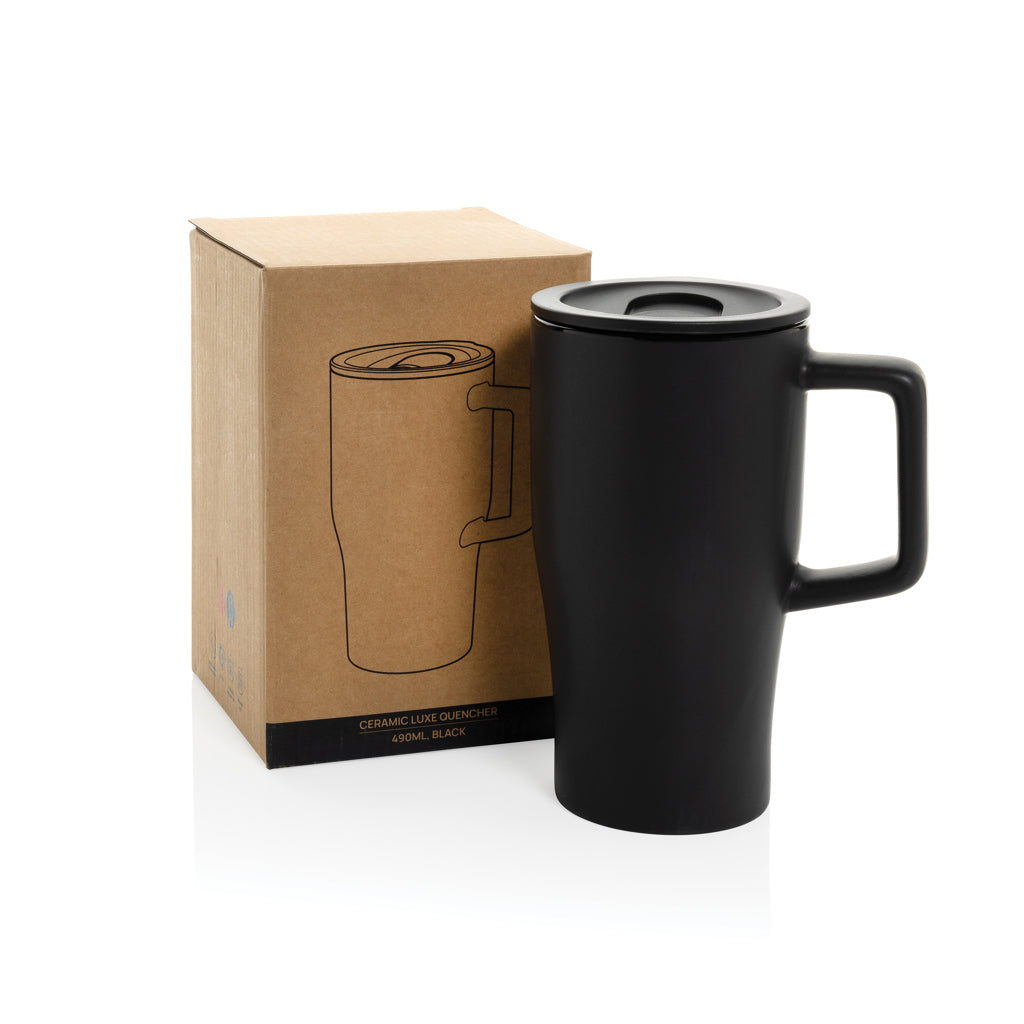 Ceramic Luxe Quencher 490ml - Black