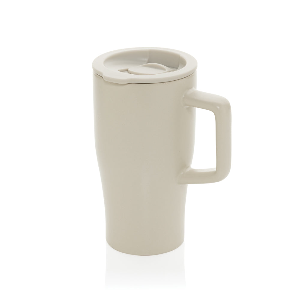 Ceramic Luxe Quencher 490ml - Warm Brown