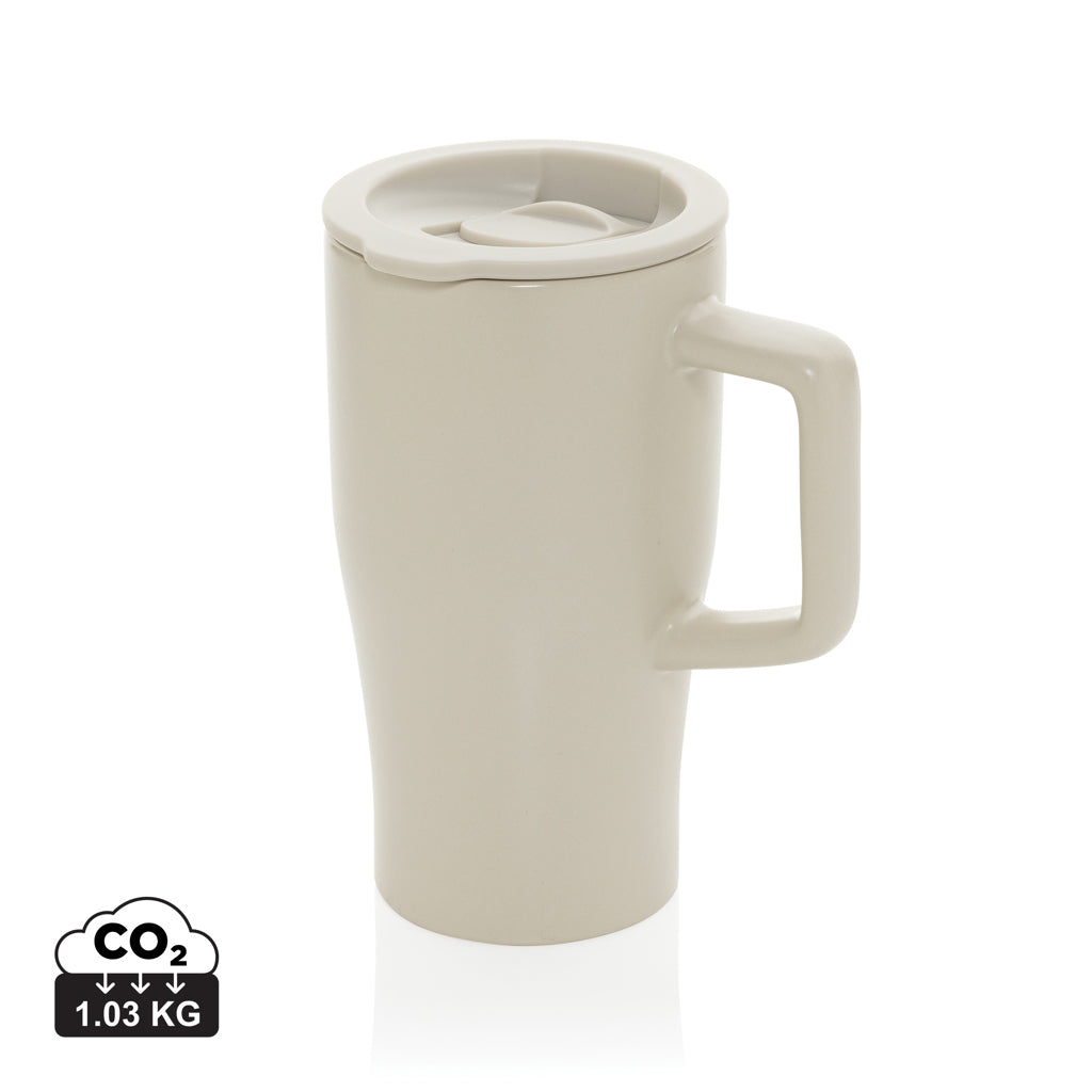 Ceramic Luxe Quencher 490ml - Warm Brown