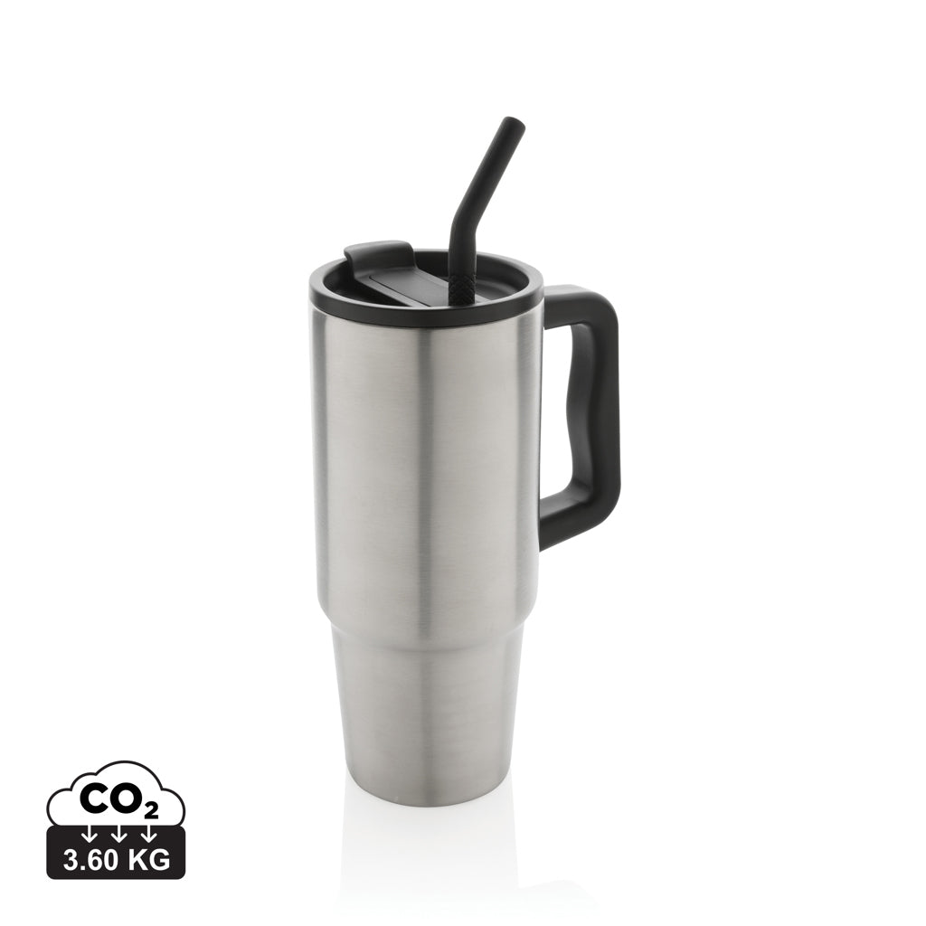 Embrace deluxe RCS recycled stainless steel tumbler 900ml - Silver