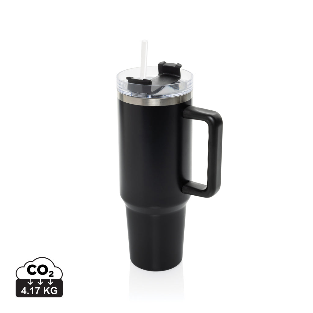 Peakflow RCS recycled steel tumbler 1200ML - Black
