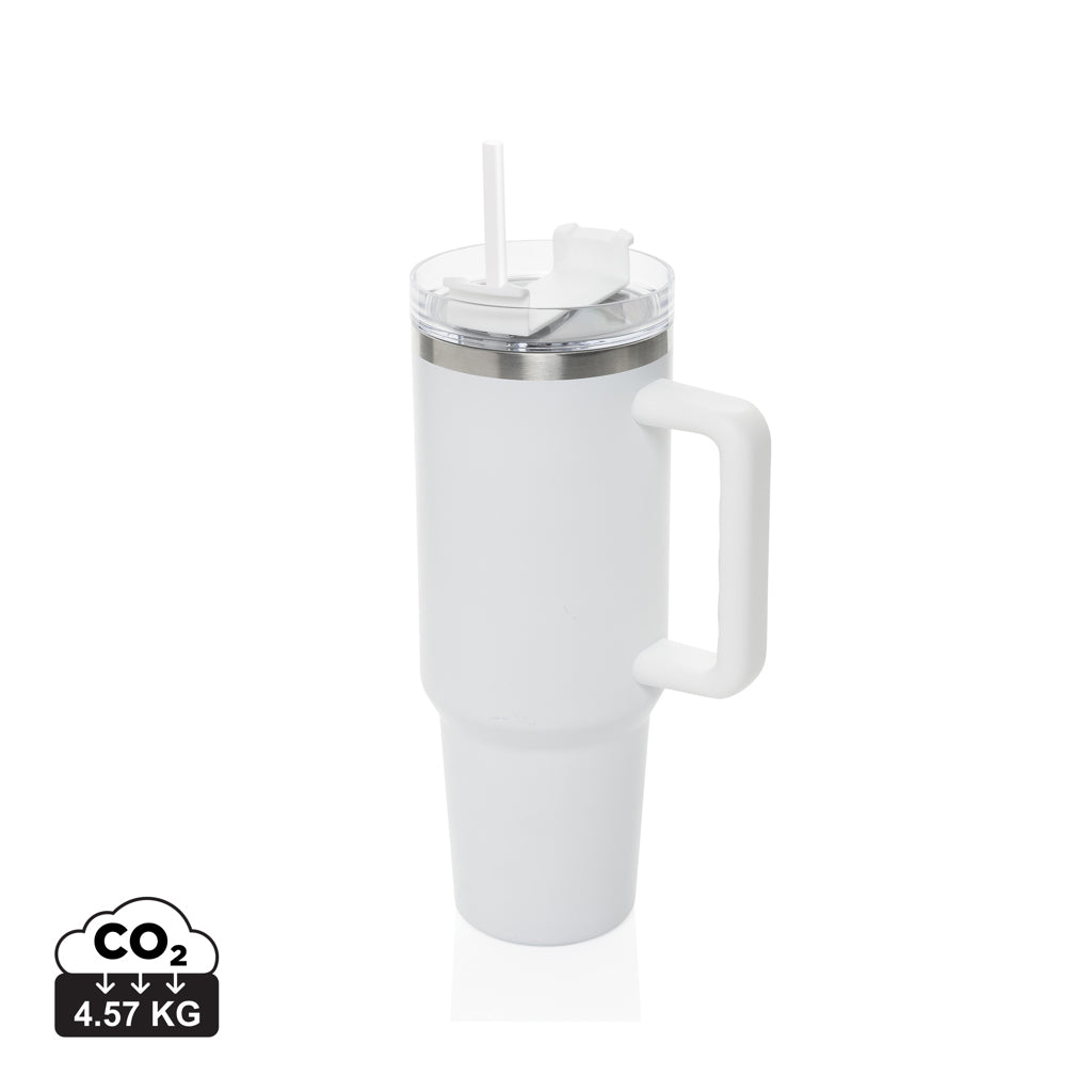 Peakflow RCS recycled steel tumbler 1200ML - White