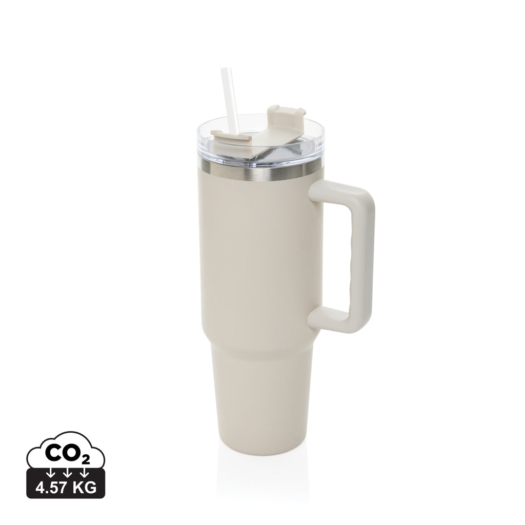 Peakflow RCS recycled steel tumbler 1200ML - Warm Brown