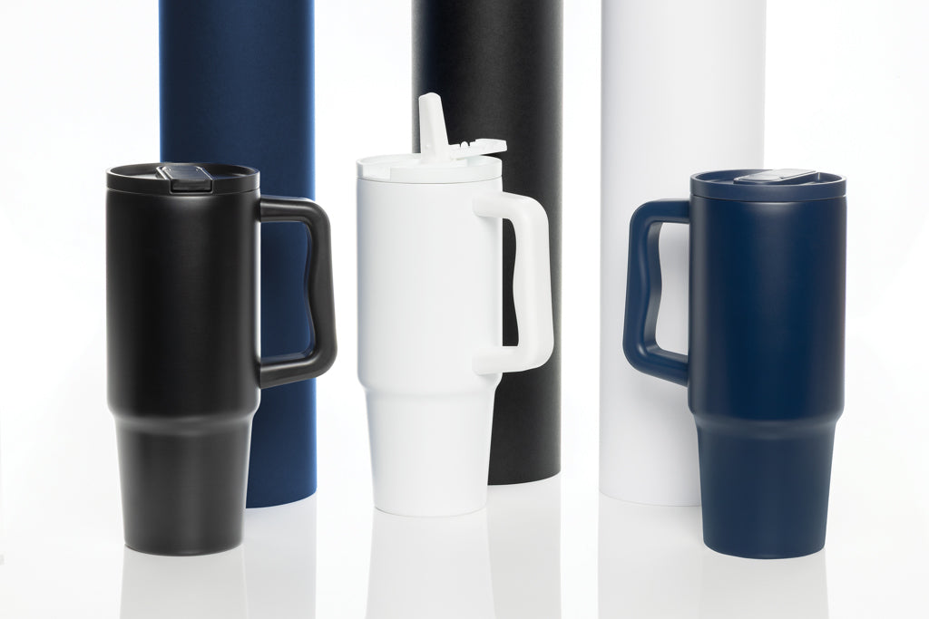Embrace Leakproof RCS recycled stainless steel tumbler 900ml - Black