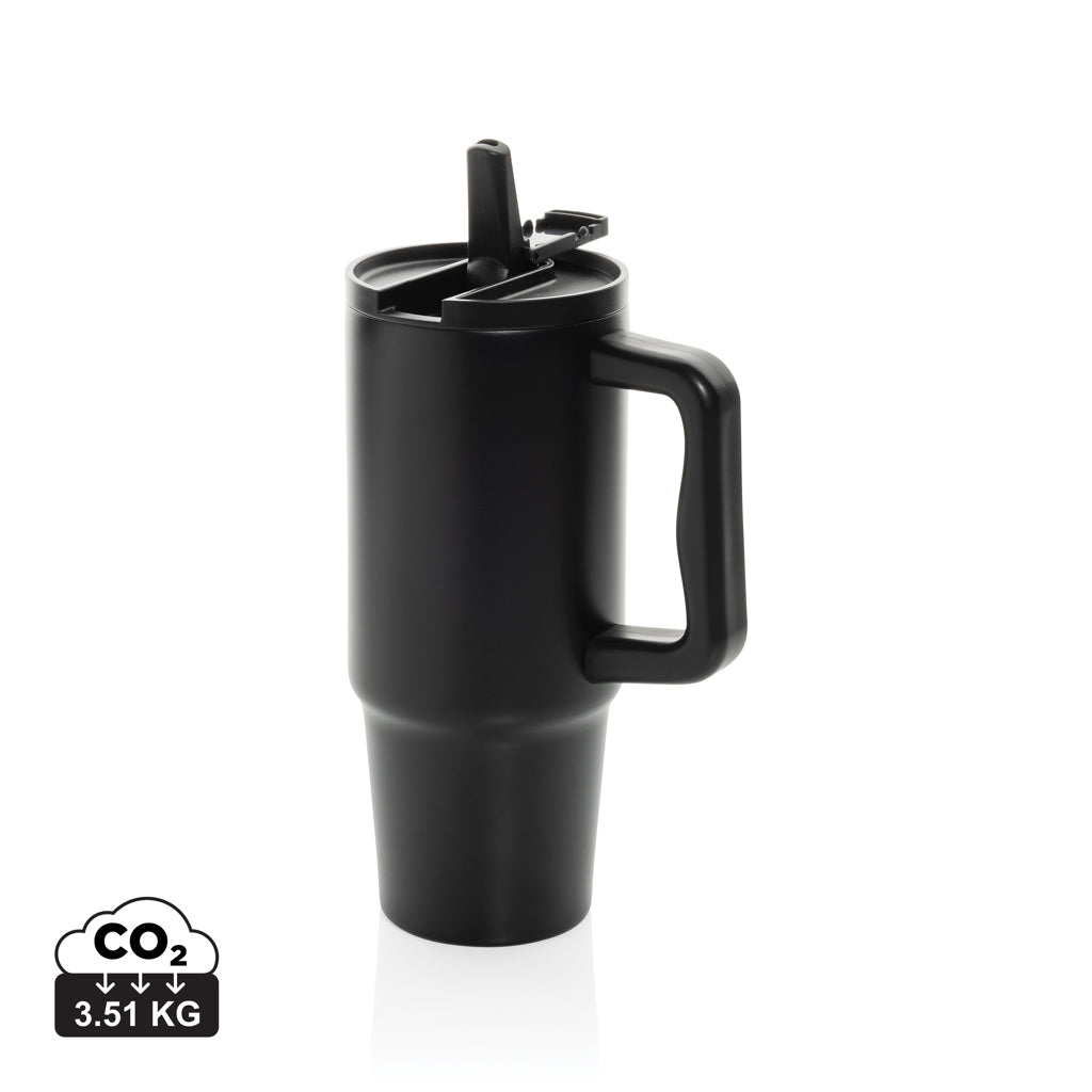 Embrace Leakproof RCS recycled stainless steel tumbler 900ml - Black