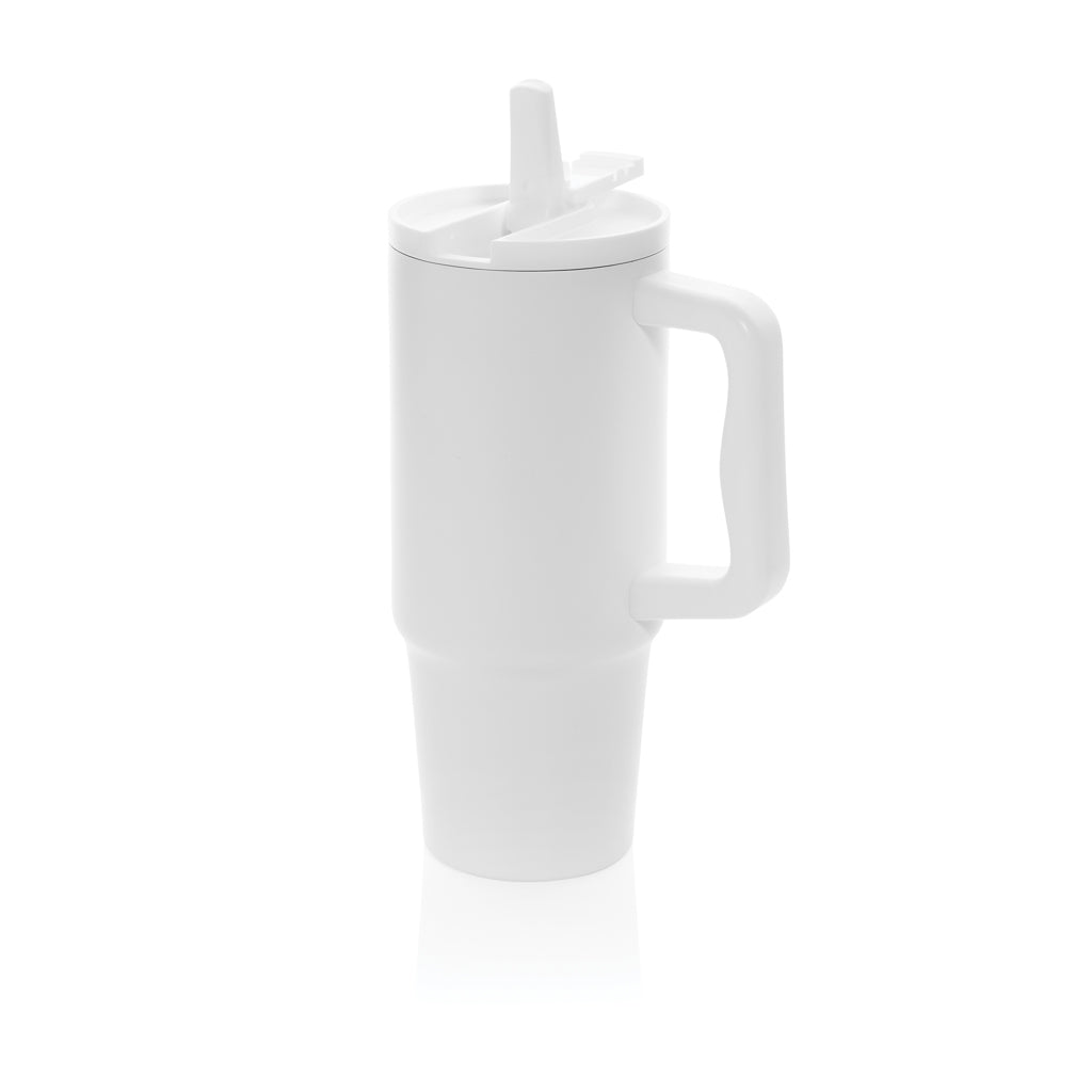 Embrace Leakproof RCS recycled stainless steel tumbler 900ml - White