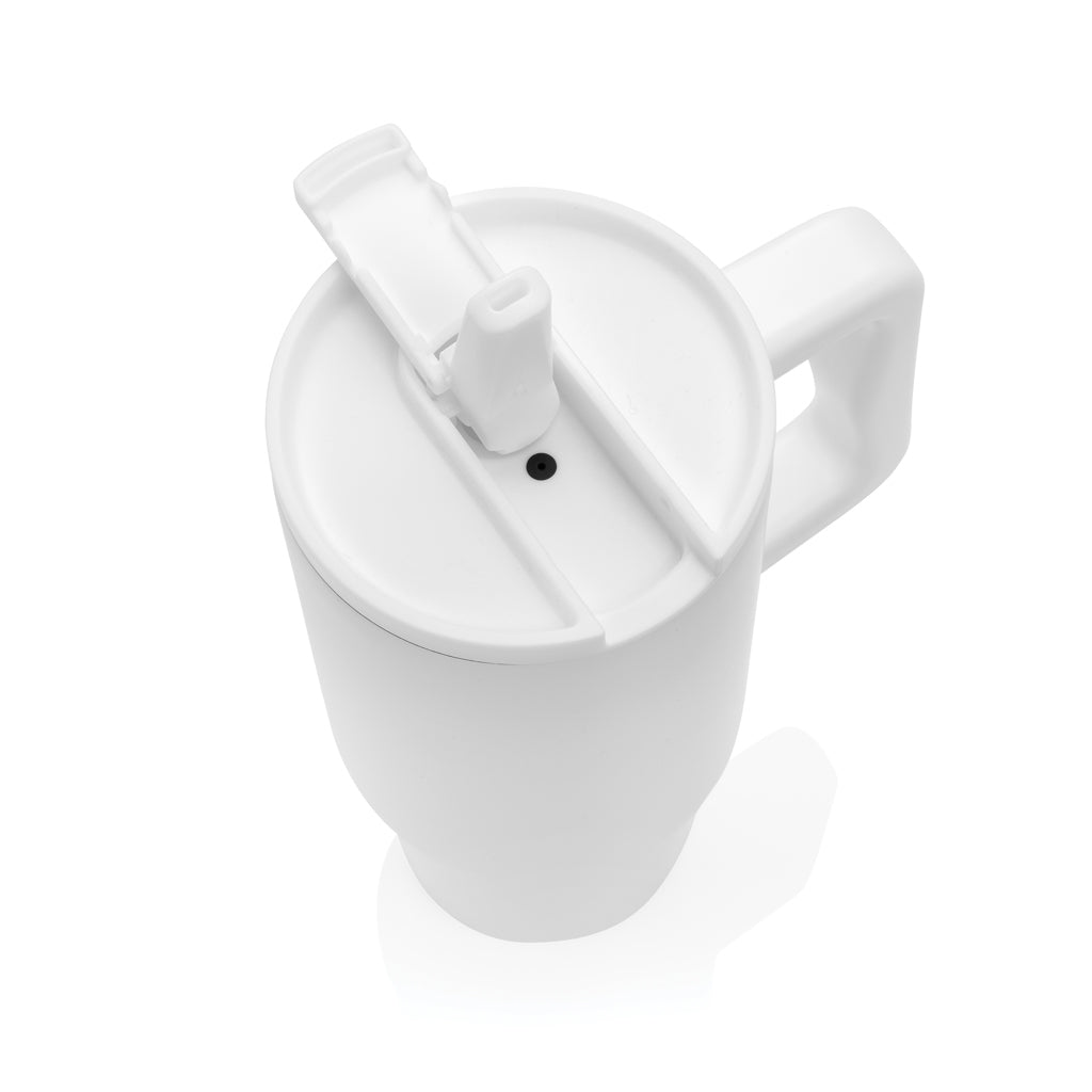 Embrace Leakproof RCS recycled stainless steel tumbler 900ml - White