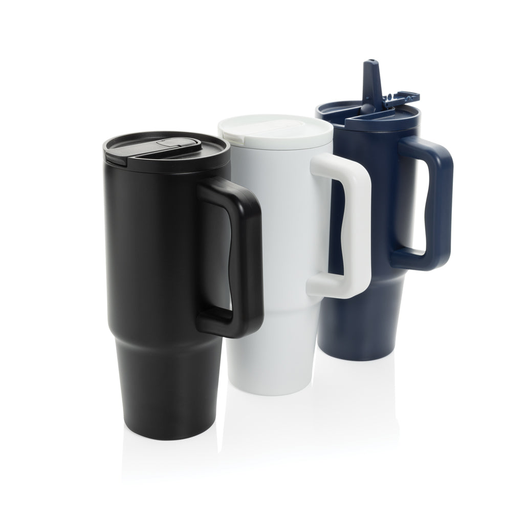 Embrace Leakproof RCS recycled stainless steel tumbler 900ml - White