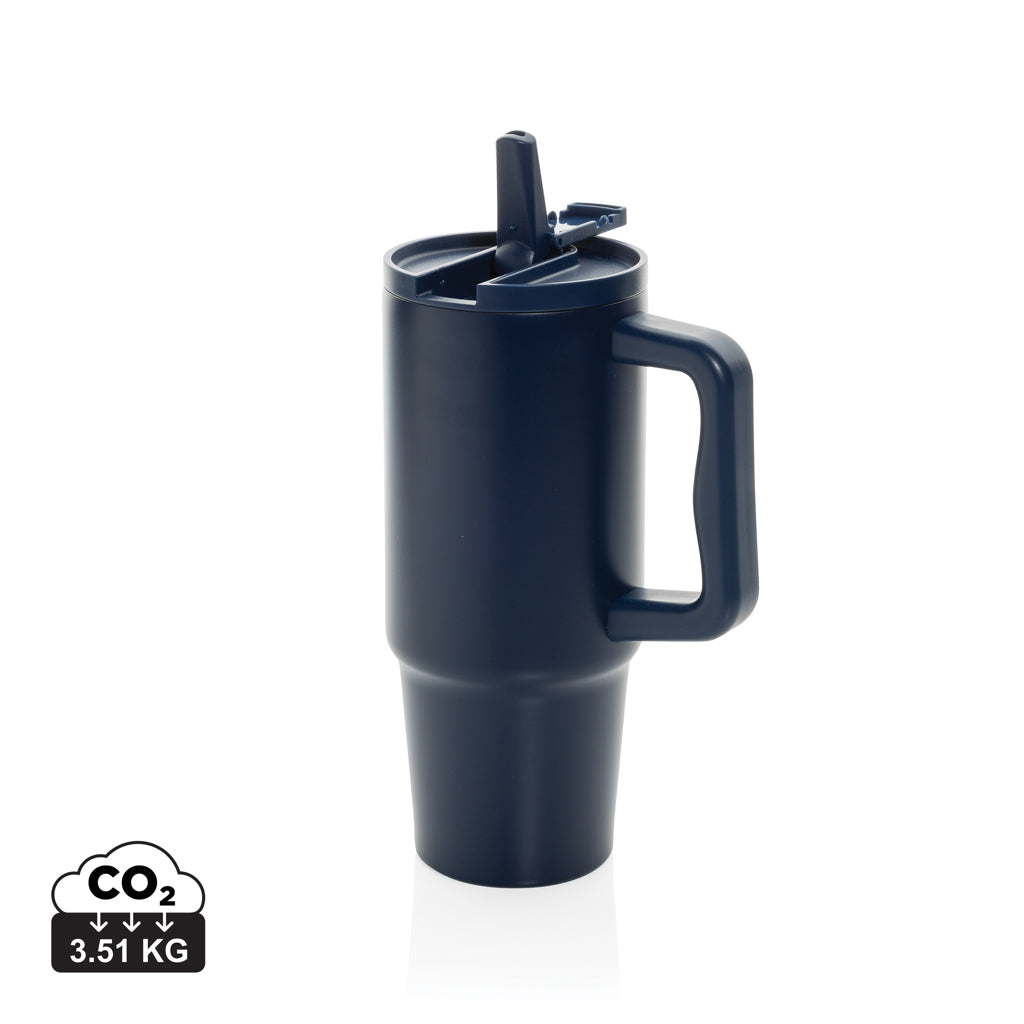 Embrace Leakproof RCS recycled stainless steel tumbler 900ml - Navy