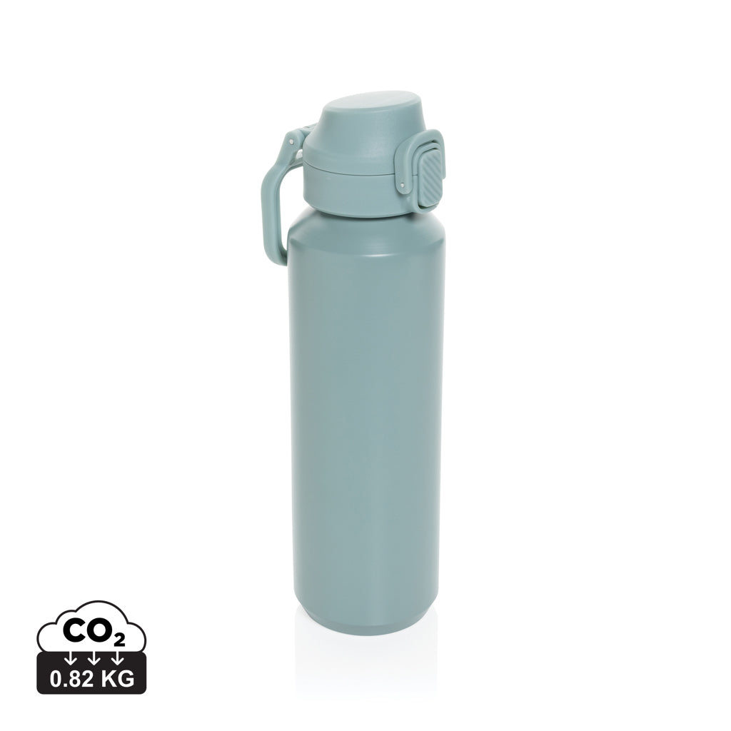 Via RCS Re-steel lockable sport bottle 600ML - Green