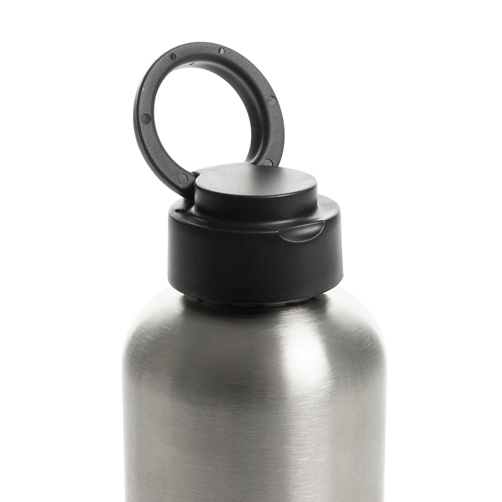 Ripple RCS R-steel leakproof water bottle with handle 750ML - Black