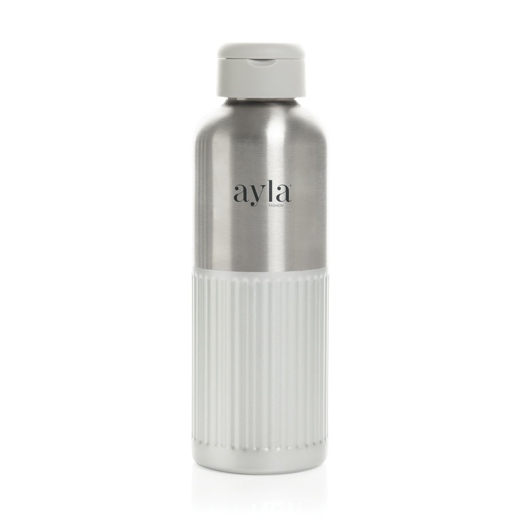 Ripple RCS R-steel leakproof water bottle with handle 750ML - Grey