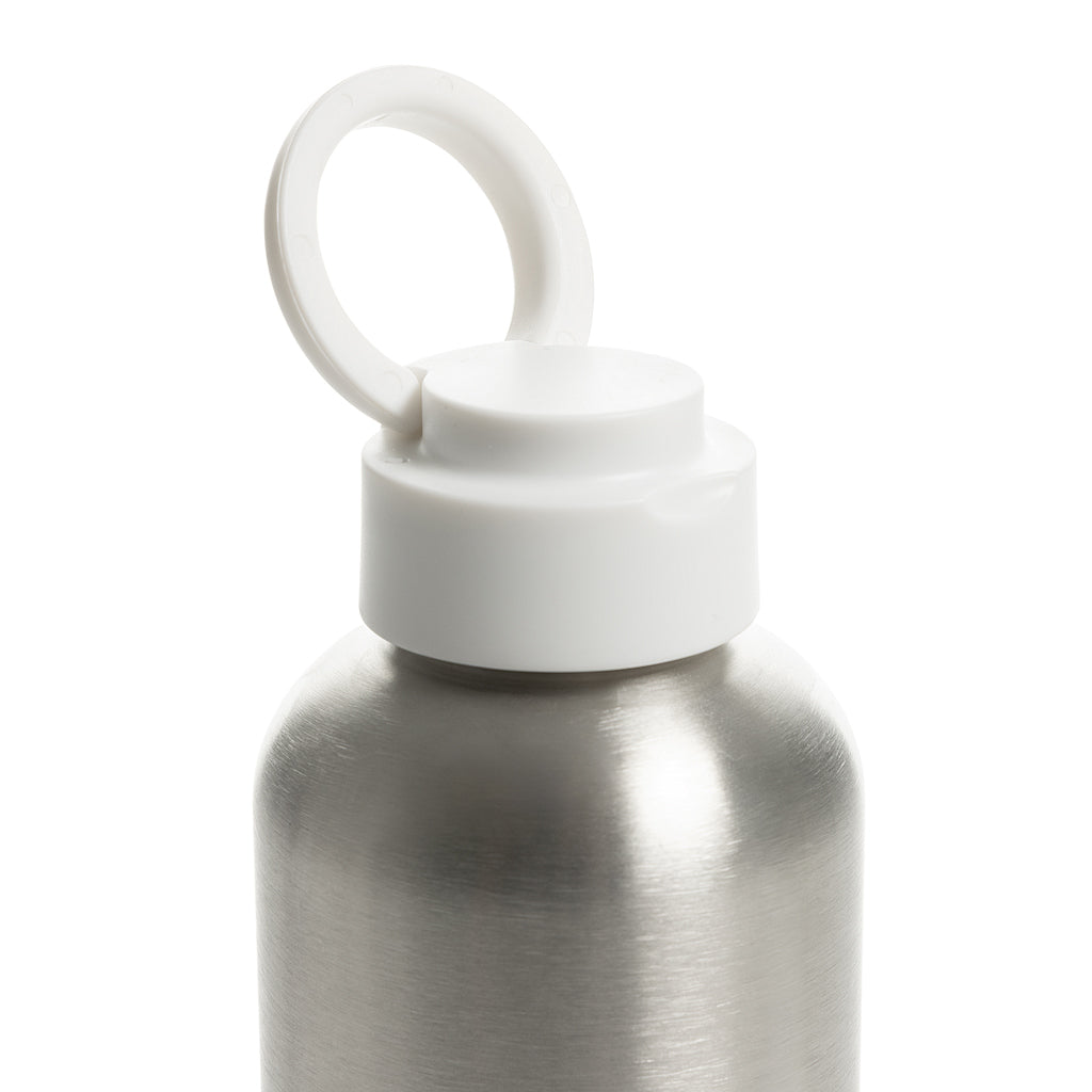 Ripple RCS R-steel leakproof water bottle with handle 750ML - White
