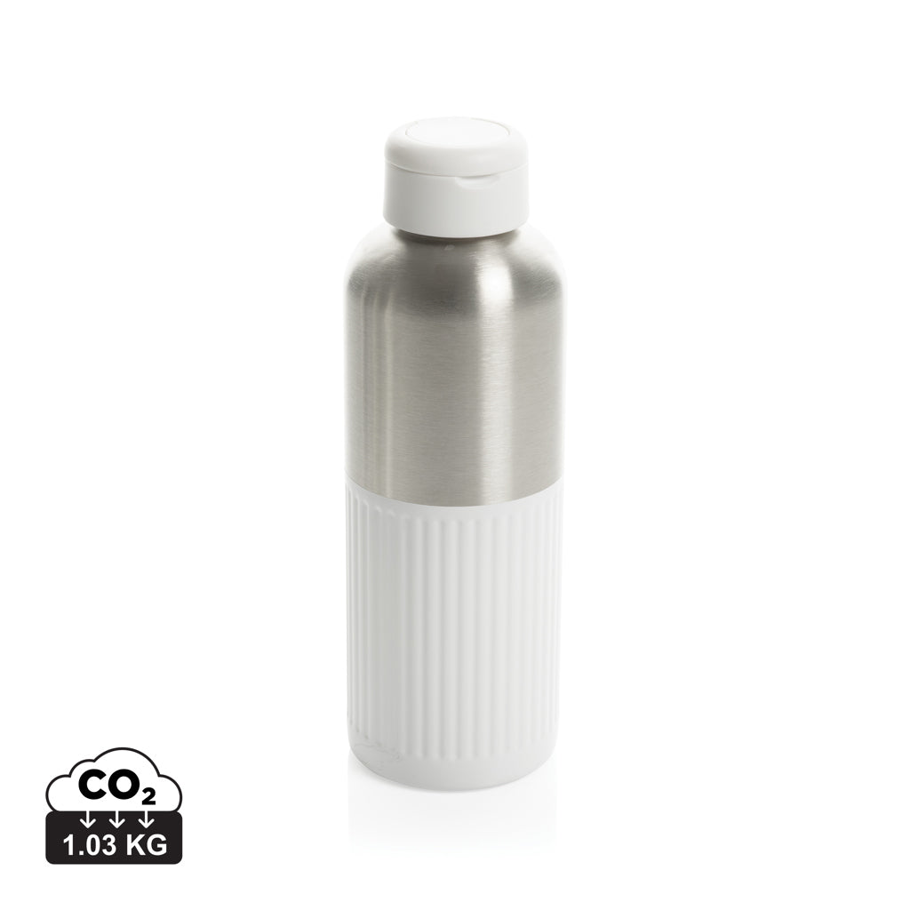 Ripple RCS R-steel leakproof water bottle with handle 750ML - White