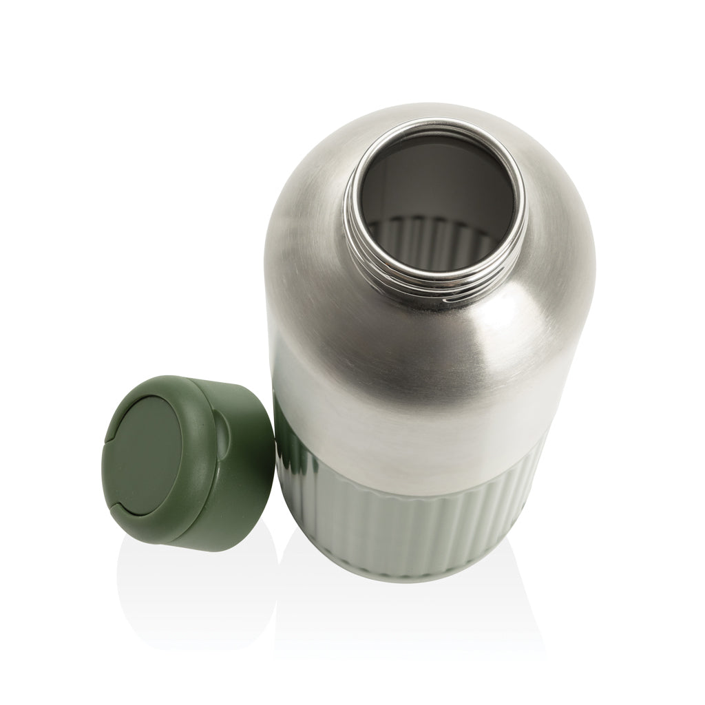 Ripple RCS R-steel leakproof water bottle with handle 750ML - Green