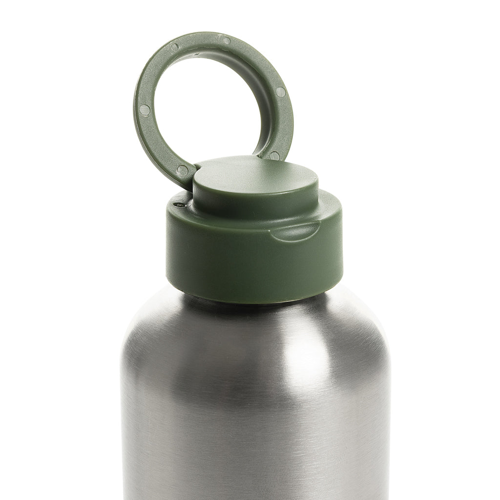 Ripple RCS R-steel leakproof water bottle with handle 750ML - Green