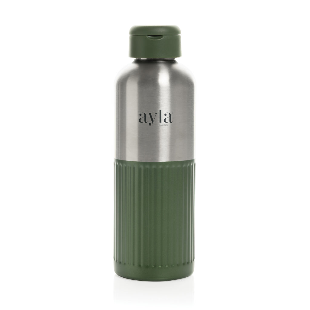 Ripple RCS R-steel leakproof water bottle with handle 750ML - Green