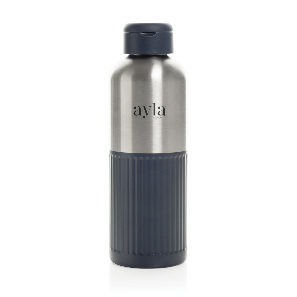 Ripple RCS R-steel leakproof water bottle with handle 750ML - Navy