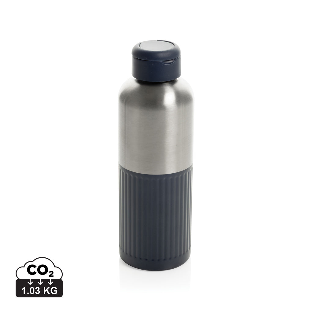 Ripple RCS R-steel leakproof water bottle with handle 750ML - Navy
