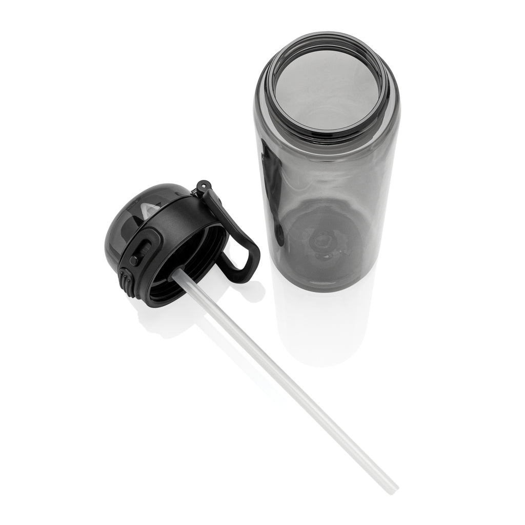 SipnLock RCS RPET Leakproof sports water bottle 800ML - Black