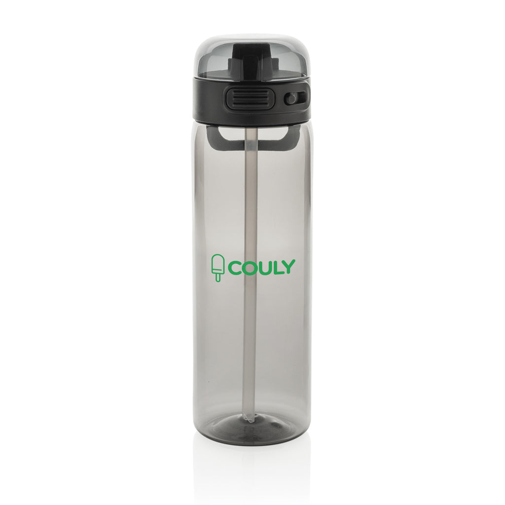 SipnLock RCS RPET Leakproof sports water bottle 800ML - Black