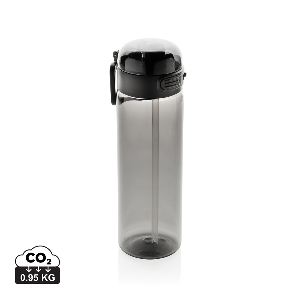 SipnLock RCS RPET Leakproof sports water bottle 800ML - Black