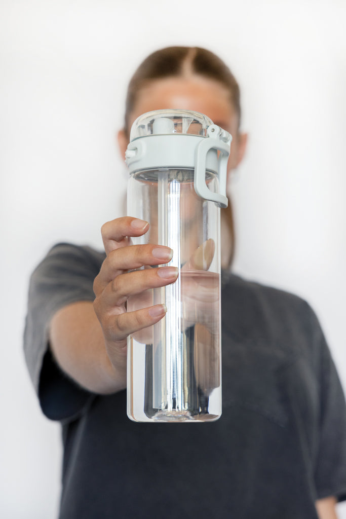 SipnLock RCS RPET Leakproof sports water bottle 800ML - White