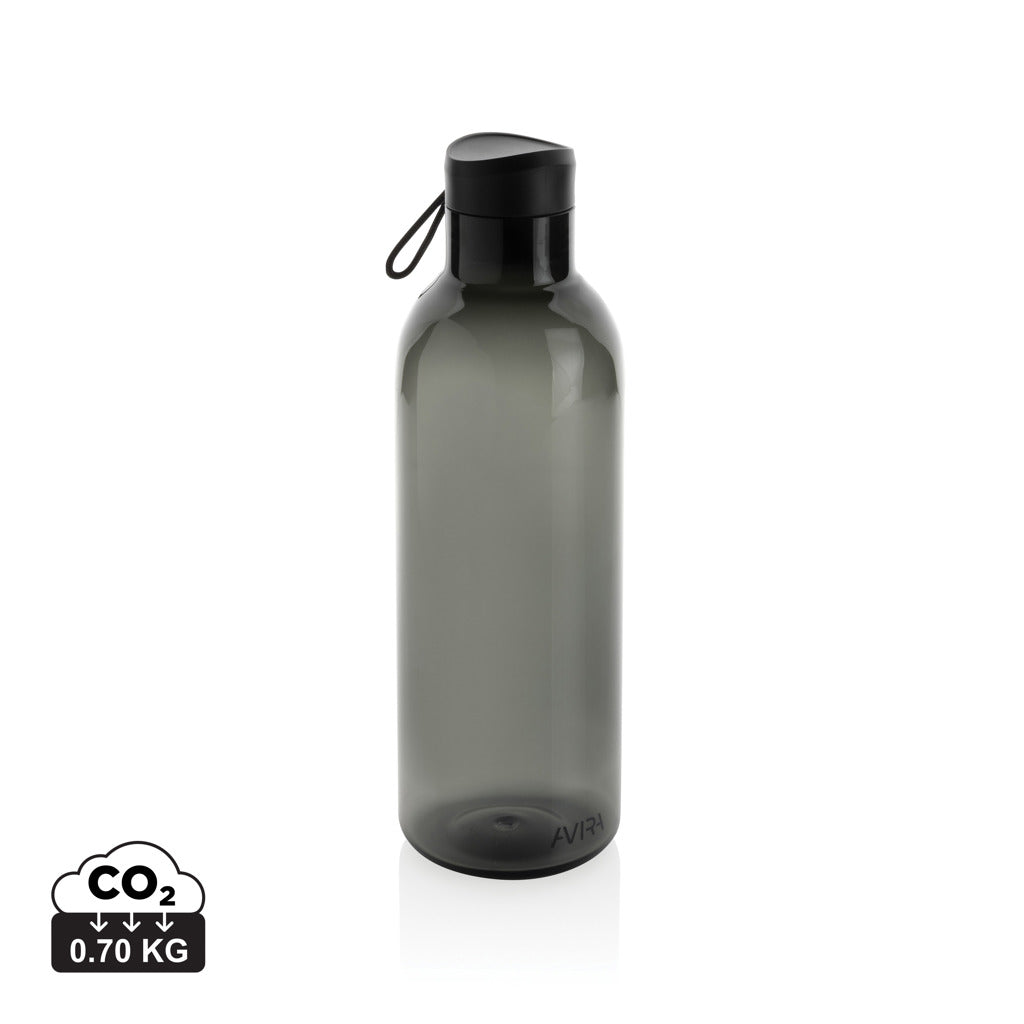 Avira Atik RCS Recycled PET bottle 1L - Black