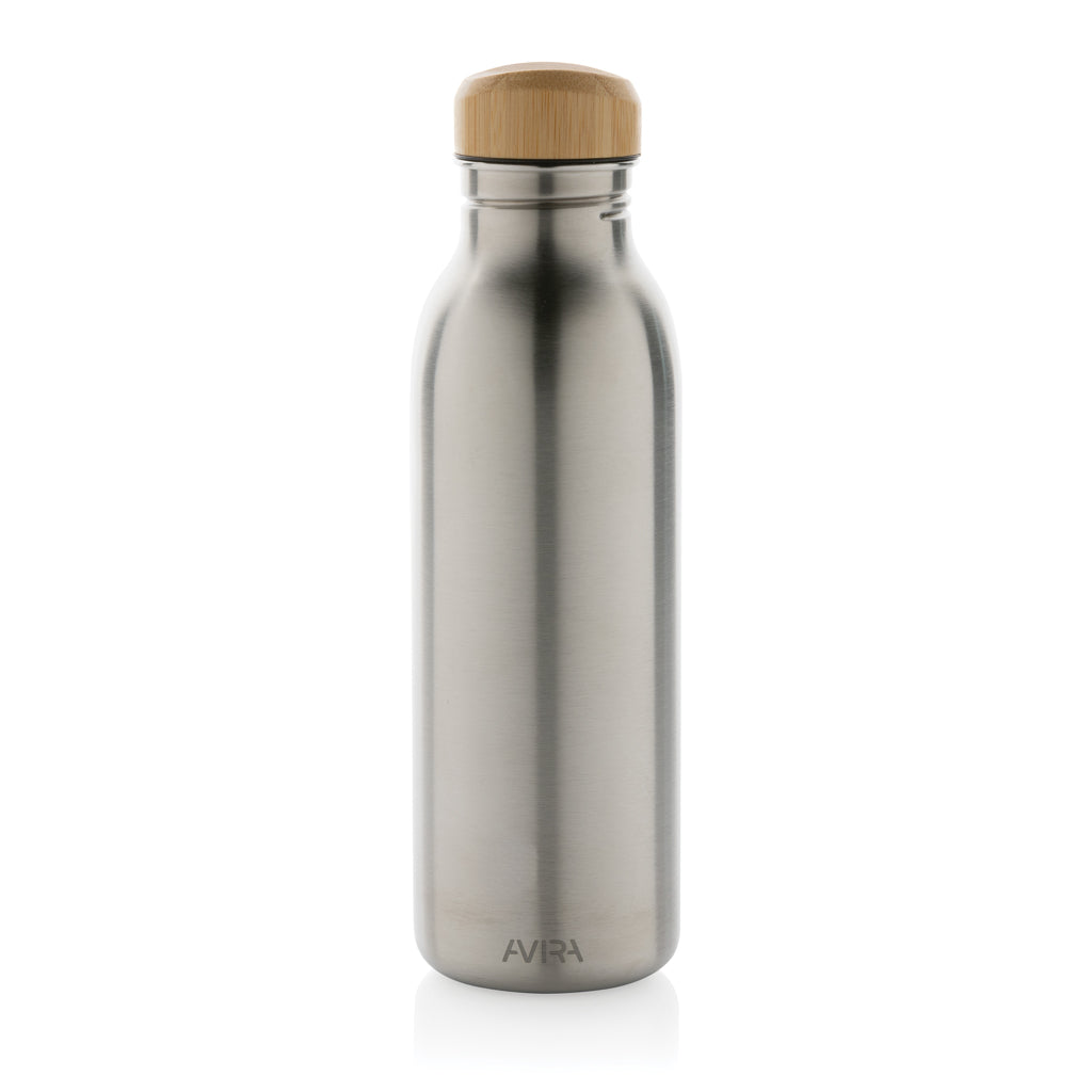 Avira Alcor RCS Re-steel single wall water bottle 600 ML - Silver
