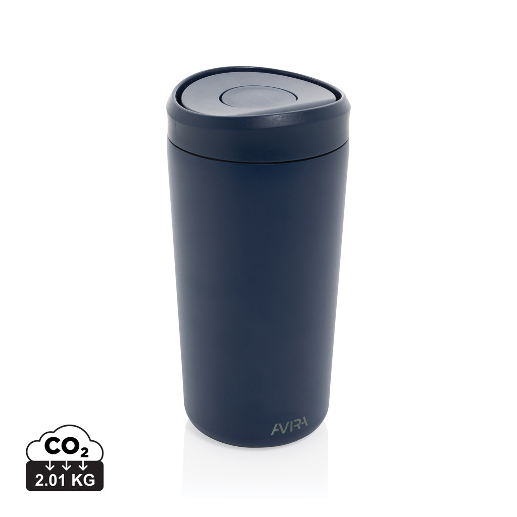 Avira Alix RCS re-steel click tumbler 400ML - Navy