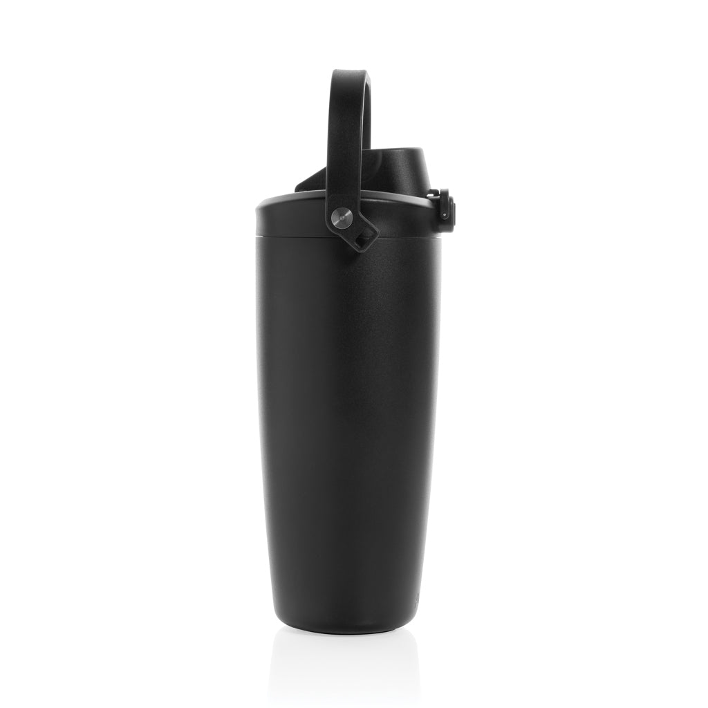 Avira Ayala RCS re-steel duosip lockable crossbody tumbler - Black