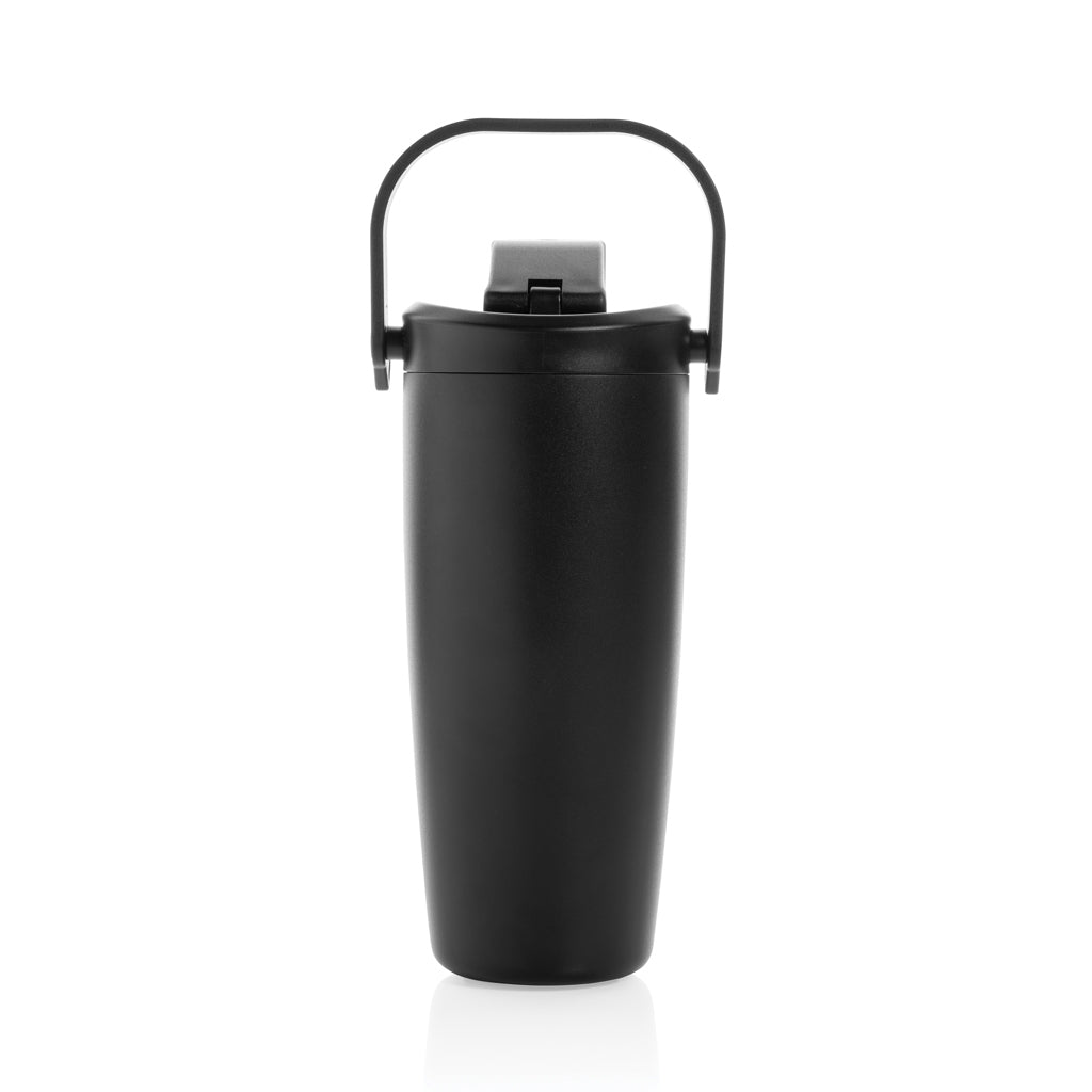Avira Ayala RCS re-steel duosip lockable crossbody tumbler - Black